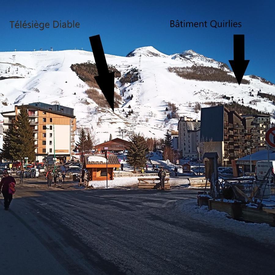 Ferienwohnung Location Les Deux Alpes, Pieds Des Pistes. 6 Pers Exterior foto